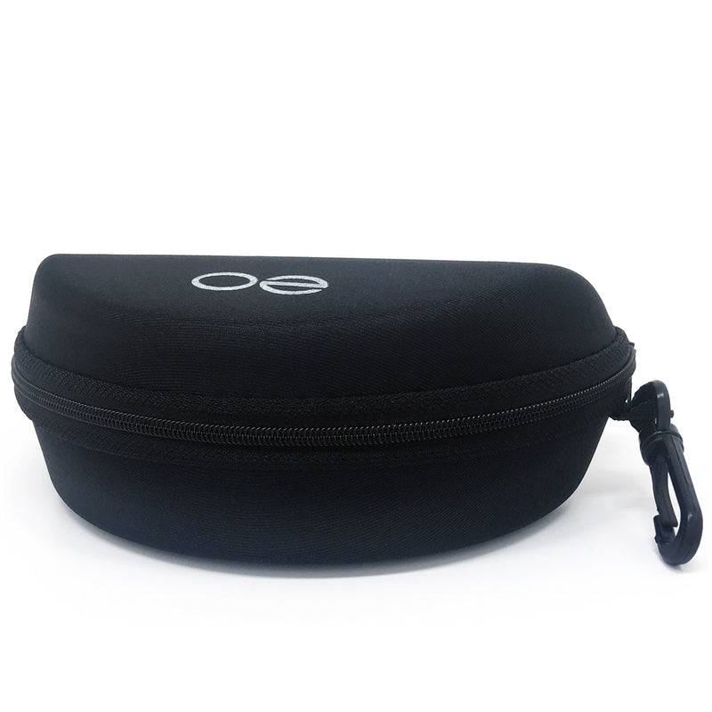 O2 Eyewear Zippered Case w/Carabiner Hook